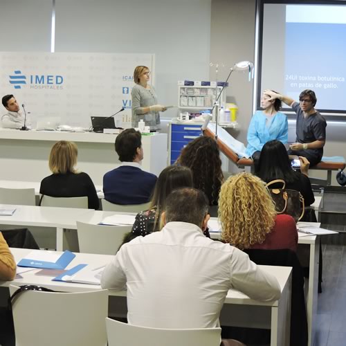 Nueva jornada de formación de medicina estética en IMED Elche